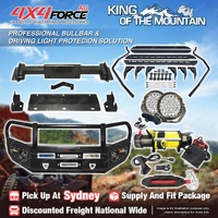Armor Bumper Bullbar LOOP Lights Winch Side Step for Isuzu D-MAX 12-16 SYD Stock