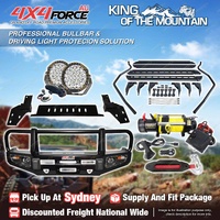 Armor Bumper Bullbar LOOP Lights Winch Side Step for Isuzu D-Max 17-19 SYD Stock
