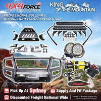 Armor Bullbar LOOP Lights Winch Side Step for Nissan Navara NP300 D23 15-20 SYD