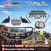 Armor Bullbar LOOP Lights Winch Side Step for Toyota Hilux Vigo 12-15 SYD Stock