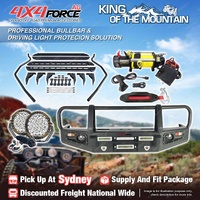 Armor Bullbar Light Winch Side Step for Toyota Landcruiser 79 Dual Cab 07-16 SYD
