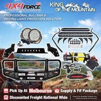 Armor Bullbar LOOP Lights Winch Side Step for Isuzu D-Max 2017-19 MEL Stock