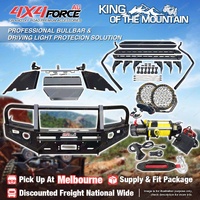 Armor Bullbar LOOP Lights Winch Side Step for Toyota Hilux Vigo 12-15 MEL Stock