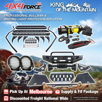 Safari Shield Bullbar Lights Side Steps Winch for Toyota Hilux Vigo 05-11 MEL