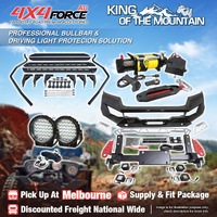 Ultimate Guard Bullbar Light Side Step Winch for Nissan Navara NP300 D23 21+ MEL