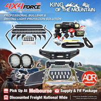 Ultimate Guard Bullbar Lights Side Steps Winch for Toyota Hilux Vigo 12-15 MEL