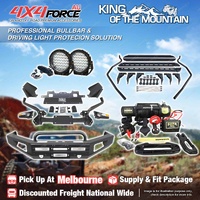 Safari Shield Bullbar Light Side Step Winch for Toyota Landcruiser 200 16-21 MEL