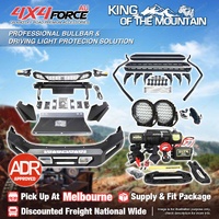 Ultimate Guard Bullbar Light Side Step Winch for Isuzu D-max 21-23 MEL