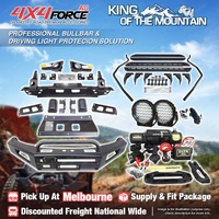 Safari Shield Bullbar Lights Side Steps Winch for Mazda BT-50 11-20 MEL