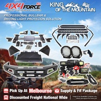 Ultimate Guard No Loop Bull Bar Light Side Step Winch for Toyota Prado 150 MEL