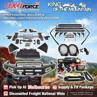 Safari Shield Bullbar Light Side Step Winch for Toyota Landcruiser Prado 150 MEL