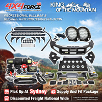 Ultimate Guard Bullbar Lights Side Steps Winch for Toyota Hilux Rocoo 21-On SYD
