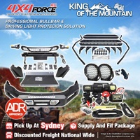 4X4FORCE Ultimate Guard Bullbar Light Side Step Winch for Isuzu D-max 21-23 SYD