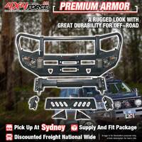 Premium Armor Bumper Bullbar Skid Plate & LOOP for Isuzu D-MAX 17-19 SYD Stock