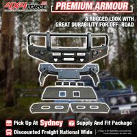 Premium Armor Bumper Bullbar 3 LOOP Guard Plate for Mazda BT50 11-20 SYD Stock