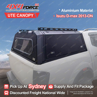 4X4FORCE Ute Aluminium Tub Canopy with Glass Windows for Isuzu D-Max 13-ON SYD
