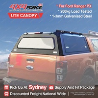 4X4FORCE Ute Steel Tub Canopy with Glass Windows for Ford Ranger T9 SYD Stock