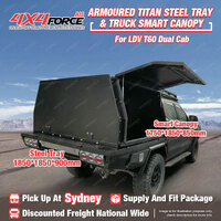 Steel Tray 1850*1850*900 & Canopy 1750*1850*850 for LDV T60 Dual Cab SYD Stock