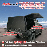 Steel Tray 1850*1850*900 & Canopy 1750*1850*850 for Nissan Patrol Dual Cab SYD