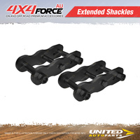 Rear 2" 50mm Lift Kit Extended Shackles for Nissan Navara Datsun D22 97-15