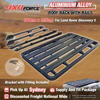 180x125cm Roof Rack Flat Platform & Rail Bracket for Land Rover Discovery 5 SYD