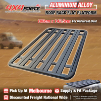 180 x 142.5cm Aluminium Alloy Roof Rack Flat Platform for Universal Dual MEL