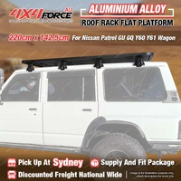 220x142.5 Roof Rack Platform & Brackets Nissan Patrol GU GQ Y60 Y61 Wagon SYD