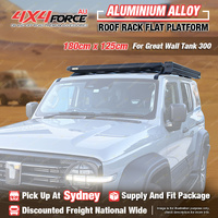 180x125cm Roof Rack Flat Platform & Rail Bracket for Great Wall Tank 300 SYD