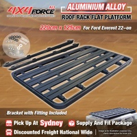 220 x 125cm Roof Rack Flat Platform with Bracket for Ford Everest 2022-on SYD