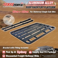 Aluminium 85x125 Roof Rack Flat Platform & Bracket for Universal Single Cab SYD
