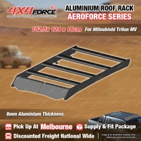 152.5x124 AeroForce Al-Alloy Roof Rack Platform for Mitsubishi Triton MV MEL