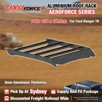 146x126x16.5 AeroForce Aluminium Roof Rack Flat Platform for Ford Ranger T9 SYD