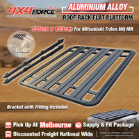 135x125cm Al-Alloy HD Roof Rack Flat Platform for Mitsubishi Triton MQ MR MEL