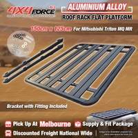 150x125cm Al-Alloy HD Roof Rack Flat Platform for Mitsubishi Triton MQ MR MEL