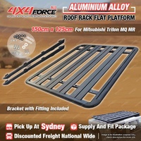 150x125cm Al-Alloy HD Roof Rack Flat Platform for Mitsubishi Triton MQ MR SYD