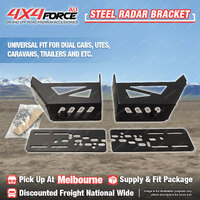 4X4FORCE Tray Steel Radar Bracket - Universal Fitment Dual Cab Ute MEL Stock