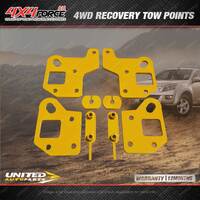 4X4FORCE Heavy Duty Recovery Tow Point Kit for Isuzu D-Max 21-23