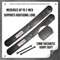 4X4FORCE 12mm Thick HD Universal 1.5 -2 Inch Add a Leaf Helper Spring 35mm - 50mm