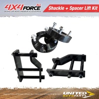 2" 50mm Lift Kit Strut Spacers & Extended Shackles for Mitsubishi Triton MV