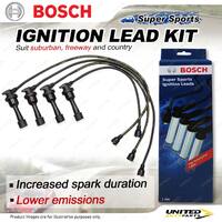 Bosch Ignition Leads for Mitsubishi Eterna Galant E33A E35A E39A HG HH Lancer CB