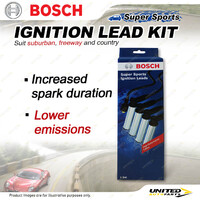 Bosch Super Sport Ignition Leads for Kia Carens Mentor Shuma Brand New