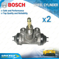 2 x Bosch Rear Wheel Cylinders for Ford Laser KJ KL KF KH KN KQ 1.3 1.6 1.8 2.0L