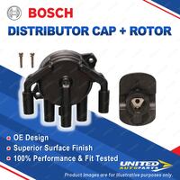 Bosch Distributor Cap Rotor for Mitsubishi Express SJ Starwagon III WA Triton MK