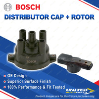 Bosch Distributor Cap + Rotor for Ford Econovan JG SGME Chassis 2.0L FE I4 8V