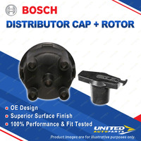 Bosch Distributor Cap + Rotor for Toyota Corolla KE70R KE70 1.3L 4KC I4 8V 49KW