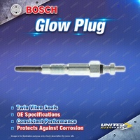 1 x Bosch Glow Plug - Pencil-Type Glow Plug After-Glow Capable 11V Length 76.6mm