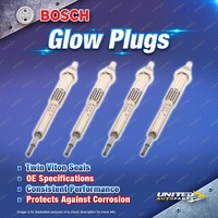 4 x Bosch Glow Plugs for Honda Civic FK CRV RM 1.6L 2.2L I4 16V 2013-2016