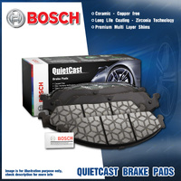 4x Front Bosch QuietCast Brake Pads for Holden Caprice Statesman WH WK WL