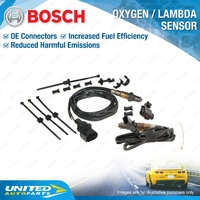 2 x Bosch Oxygen Lambda Sensors Pre & Post for Audi Q7 4L 4.2L BAR V8 32v DOHC