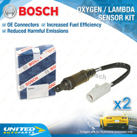 2 x Bosch Oxygen Lambda Sensors Pre & Post for Ford Falcon FG 5.4L BOSS 290 V8